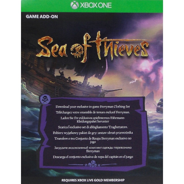 Sea Of Thieves Ferryman Clothing Set Dlc Xbox One Games