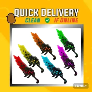 seer set ( Yellow Seer + Orange Seer + green Seer + Red Seer + Purple Seer + Blue Seer )