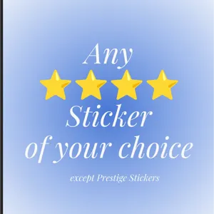 4 star sticker choice