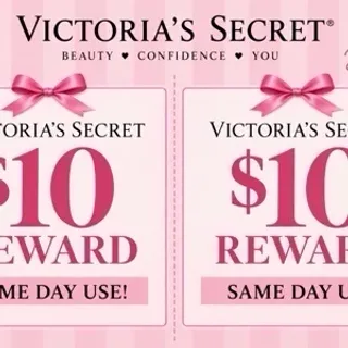 $20 Victoria secret REWARDS (2 $10 rewards)
