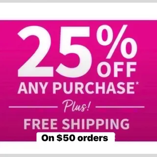 Bath and body works 25% + free ship