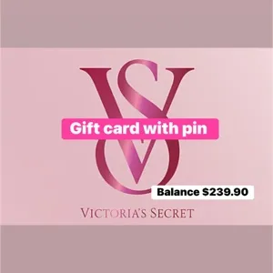 $239.90 gift card with pin