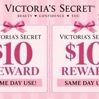 $20 Victoria secret REWARDS (2 $10 rewards)
