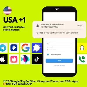 USA verification number for app