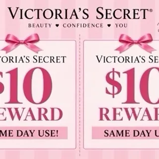 $20 Victoria secret REWARDS (2 $10 rewards)