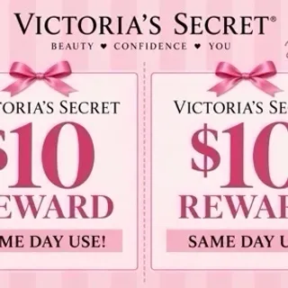 $20 Victoria secret REWARDS (2 $10 rewards)