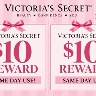 $20 Victoria secret REWARDS (2 $10 rewards)
