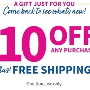 X10 Bath and body works 10 off any purchase plus free shipping 