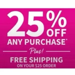 Bath and body works 25% + free ship