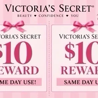 $20 Victoria secret REWARDS (2 $10 rewards)