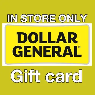 $15.00 in store dollar general gift card