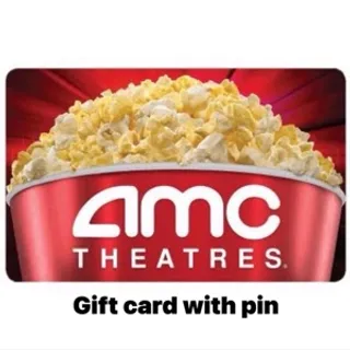 AMC theaters gift card with pin $14.62