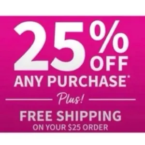 Bath and body works 25% + free ship