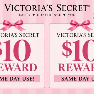 $20 Victoria secret REWARDS (2 $10 rewards)