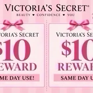 $20 Victoria secret REWARDS (2 $10 rewards)