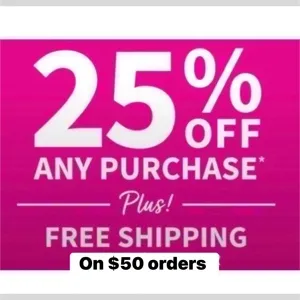 Bath and body works 25% + free ship