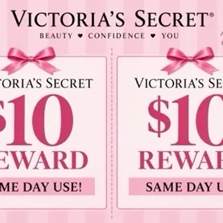 $20 Victoria secret REWARDS (2 $10 rewards)