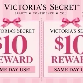 $20 Victoria secret REWARDS (2 $10 rewards)