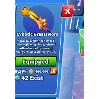 Cybotic greatsword - Blade ball