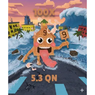 Escape Tsunami For Brainrots | 100x 5.3 qn la esok sekolah