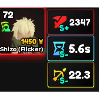 SHINY Shizo (flicker) Evo