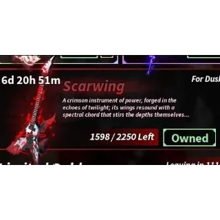 Scarwing (Duskwiire skin)