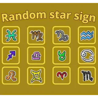x4 Star Signs - Bee Swarm Simulator