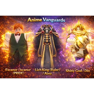Lich King (Ruler) / Ainz + Iscanur (Pride) + Shiny God/Dio 