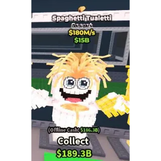 Spaghetti Tualetti 180m/s