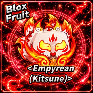 Galaxy Empyrean Kitsune [VIP Skin] - Blox Fruit | Roblox
