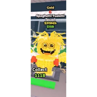 Spaghetti Tualetti Golden 315M/s