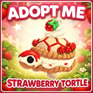  Strawberry Tortle - Adopt Me 