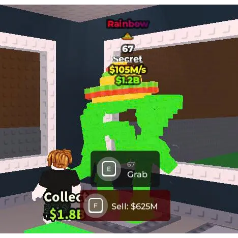 Rainbow 67 (105m/s) - Steal a Brainrot Game Item - Gameflip
