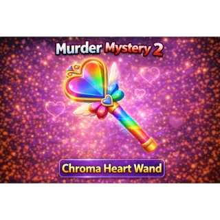 Chorma Heart Wand MM2 - Murder Mystery 2