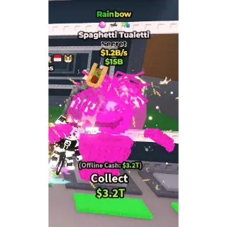 Rainbow Spaghetti Tualetti 1B2/s