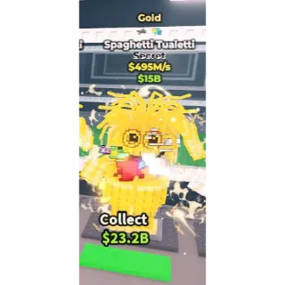 Spaghetti Tualetti Golden 495M/s