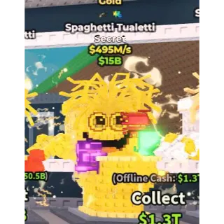 Gold Spaghetti Tualetti 495m/s