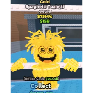 Gold Spaghetti Tualetti 75m/s