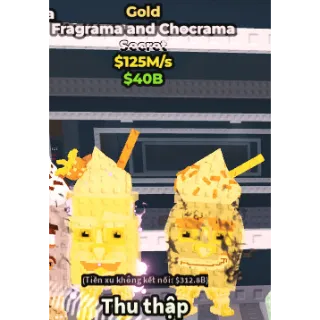 Fragrama and Chocrama Golden 125m/s 