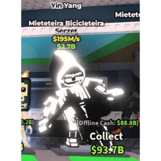 X3 Mieteteira Bicicleteira Yin Yang 195m/s 