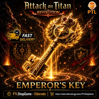 X100 EMPEROR KEY - Attack On Titan Revolution (AOTR) - Fast Delivery ⚡