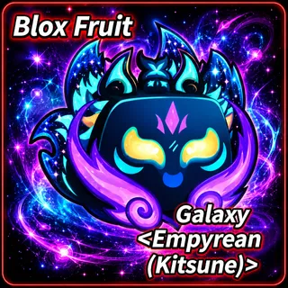 Galaxy Empyrean Kitsune [VIP Skin] - Blox Fruit | Roblox