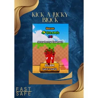 BACON STRAWBERRY ELEPHANT