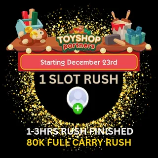 Toyshop partners Monopoly Go (1 slot per order)