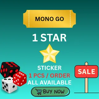 1 star sticker monopoly go (choose 1 PC) happy harvest album.