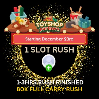 Toyshop partners Monopoly Go (1 slot per order)
