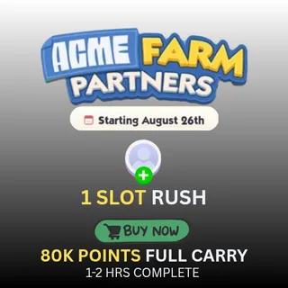 Acme farm partners Monopoly Go (1 slot per order)