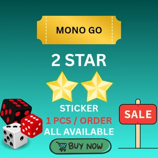 2 star sticker monopoly go (choose 1 PC) happy harvest album.
