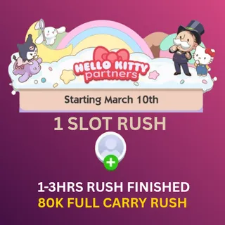Hello kitty partners Monopoly Go (1 slot per order)