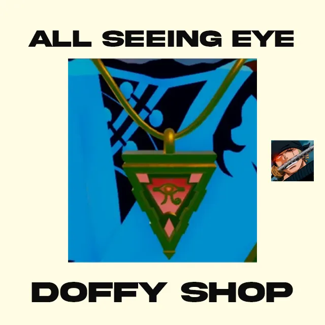 All Seeing Eye (ASE) - GPO - Grand Piece Online Objet de jeu